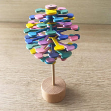 Load image into Gallery viewer, Wood Rotating Magic Wand