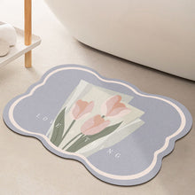 Load image into Gallery viewer, Super Absorbent Flower Non-Slip Mat