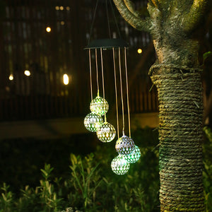 LED Solar Orb Chime