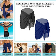 Load image into Gallery viewer, Women Shorts Beach Sarong Solid Summer Cover Ups
