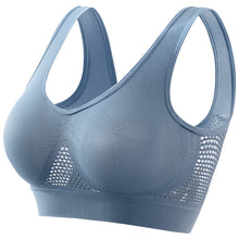 Load image into Gallery viewer, Pustende sports-BH i mesh