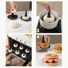 Load image into Gallery viewer, Easy-Bake Bagel Silicone Molds (6 pcs)