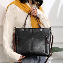 Load image into Gallery viewer, Ladies Vintage Leather Shoulder Bag
