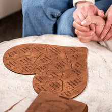 Load image into Gallery viewer, Reasons I Love You Heart Shaped Puzzle Gifts for Your Loved Ones