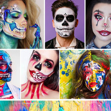 Load image into Gallery viewer, Professional Oil-Based Face &amp; Body Paint Palette