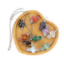Load image into Gallery viewer, Natural Crystal Mushroom Pendant
