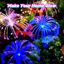 Load image into Gallery viewer, Solar Jellyfish Garden Stake Light