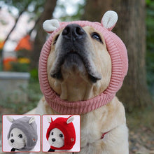 Load image into Gallery viewer, Dog Ear Muffs Noise-Protection Knitted Hat
