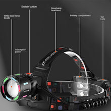 Load image into Gallery viewer, USB Rechargeable Waterproof LED Headlamp