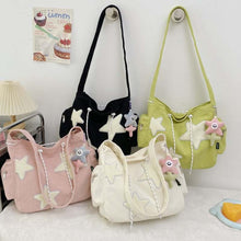 Load image into Gallery viewer, Star Pattern Cute Tote Bag