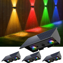Load image into Gallery viewer, Garden Solar Wall Light