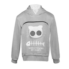 Load image into Gallery viewer, Animal Pouch Sweatshirt Hoodie