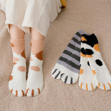 Load image into Gallery viewer, Cat Paw Indoor Socks
