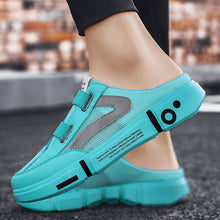 Load image into Gallery viewer, Men's Comfy Flying Woven Half Slippers