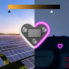 Load image into Gallery viewer, Solar-Powered Heart Neon Ambient Light for Car Rear Window