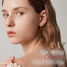 Load image into Gallery viewer, Ear Wrap Crawler Hook Earrings