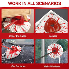 Load image into Gallery viewer, Microfiber Spin Mop Head