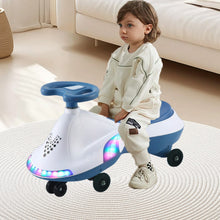 Load image into Gallery viewer, Children’s Ride-On Swing Car (with music and LED wheels)