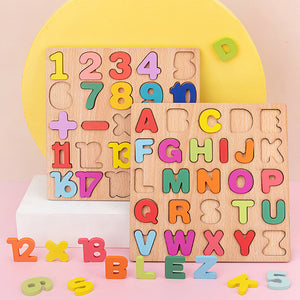 Wooden Puzzles for Toddlers