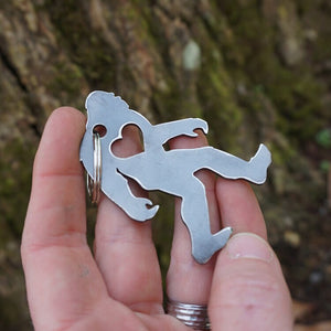 Stainless Steel Heart Ornament