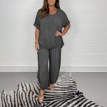 Load image into Gallery viewer, 2-Piece Sleeved Trouser Suit
