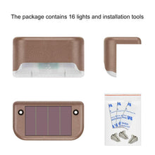 Load image into Gallery viewer, Solar Deck Lights Outdoor