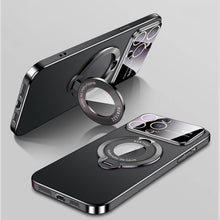 Load image into Gallery viewer, Large Window Phone Case Leak Label Magnetic Bracket