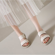 Load image into Gallery viewer, Thick Sole Women&#39;s Stylish Leather Sandals