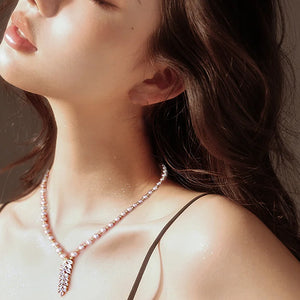 Wheat Pendant Necklace