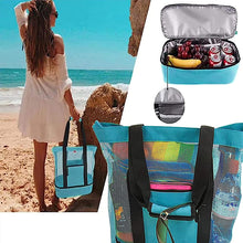 Load image into Gallery viewer, 2-in-1 Portable Mesh Detachable Tote Bag