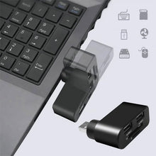 Load image into Gallery viewer, 4 i 1 roterbar USB-hub