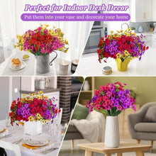 Load image into Gallery viewer, Artificial Faux Flowers for Indoorand Outdoor Decoration