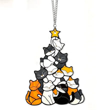 Load image into Gallery viewer, Juletre Suncatcher Ornament