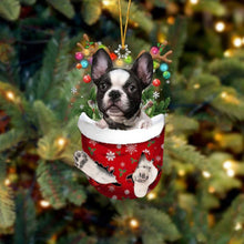 Load image into Gallery viewer, Cute Christmas Sock Dog Ornament