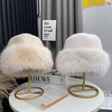 Load image into Gallery viewer, Women's Winter Faux Fur Bucket Hat