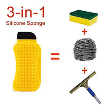 Load image into Gallery viewer, 3-in-1 Silicone Cleaning Brush