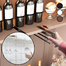 Load image into Gallery viewer, Under Cabinet Single Row Wine Glass Holder