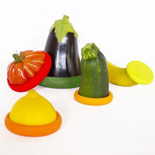 Load image into Gallery viewer, 4 Silicone Food Preservation Cover Set
