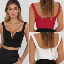 Load image into Gallery viewer, Slim V-neck Sexy Underwear Small top