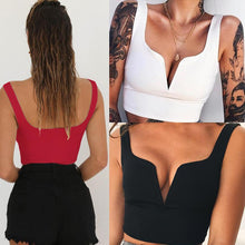 Load image into Gallery viewer, Slim V-neck Sexy Underwear Small top