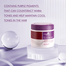Load image into Gallery viewer, Collagen nourishing hair care deep repair purple hair mask