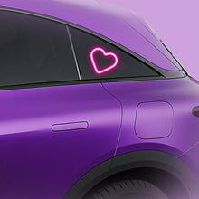 Load image into Gallery viewer, Solar-Powered Heart Neon Ambient Light for Car Rear Window