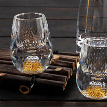 Load image into Gallery viewer, 3D Gläser med glass av isbreer Whiskyglass i krystallgullfolie