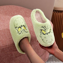 Load image into Gallery viewer, Cozy Christmas House Slippers
