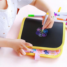 Load image into Gallery viewer, 没货Portable Erasable Doodle Pad Drawing Pad (12 Pens Included)