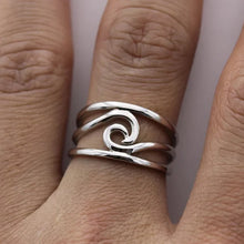 Load image into Gallery viewer, Happiness Comes In Waves Ring