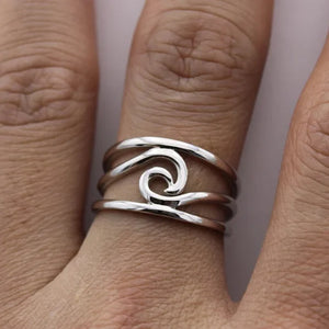 Happiness Comes In Waves Ring