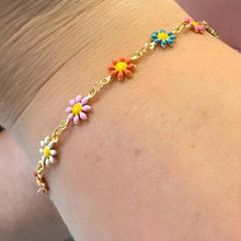 Load image into Gallery viewer, Daisy Bracelet and Necklace for Best Friends