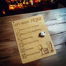 Load image into Gallery viewer, Left Right Drink Drinking Game