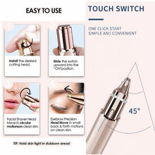 Load image into Gallery viewer, 2 in 1 Facial &amp; Eyebrow Hair Trimmer